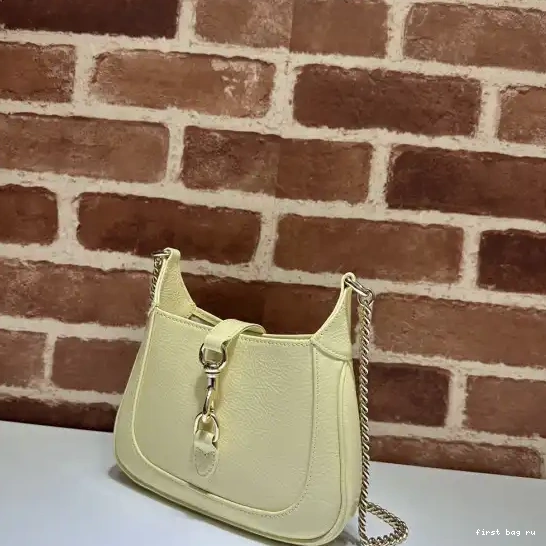 First bag ru SHOULDER GUCCI JACKIE BAG-19.5*18*3.5CM 0626